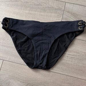 Roxy Swim Bottoms- Black- Womens M